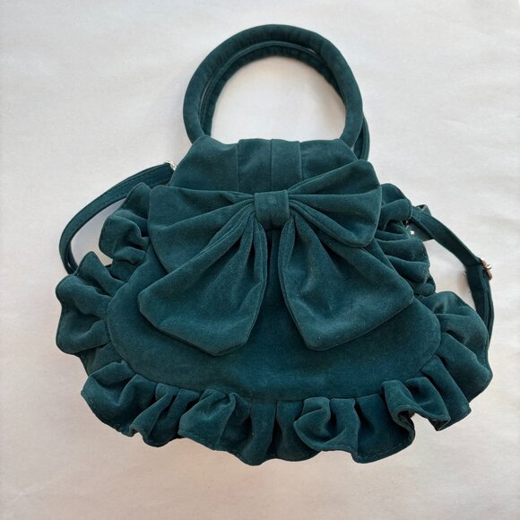 Deep Emerald Y2K Purse - Picture 1 of 9